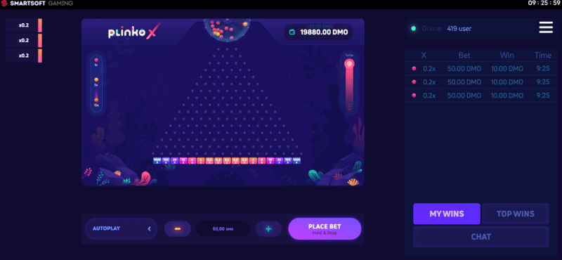 Spela Plinko på svenska casinon